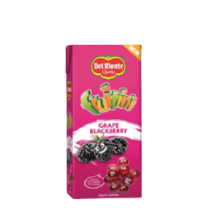 Del Monte Fruitini Grape Blackberry 250ml