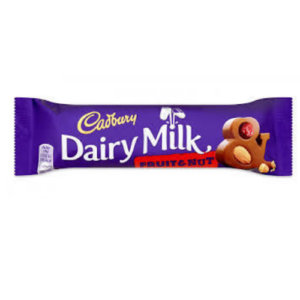 Cadbury Dairy Milk Fruit & Nut 45g