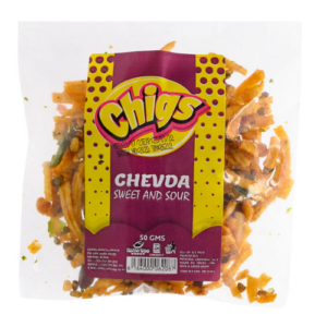 Chigs Chevda Sweet & Sour 50g ️