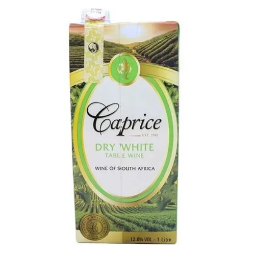 Caprice Dry White Wine 1L ✨